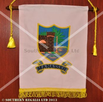 Royal Arch Tribal Banner / Ensign - Manasseh - Click Image to Close